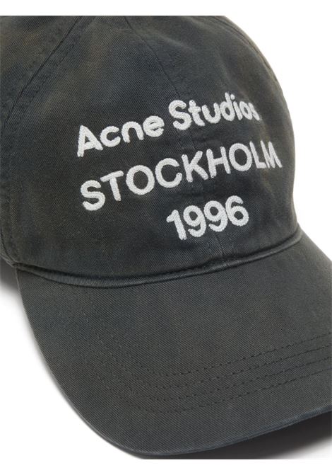 cappello logo unisex nero ACNE STUDIOS | C40434BM0